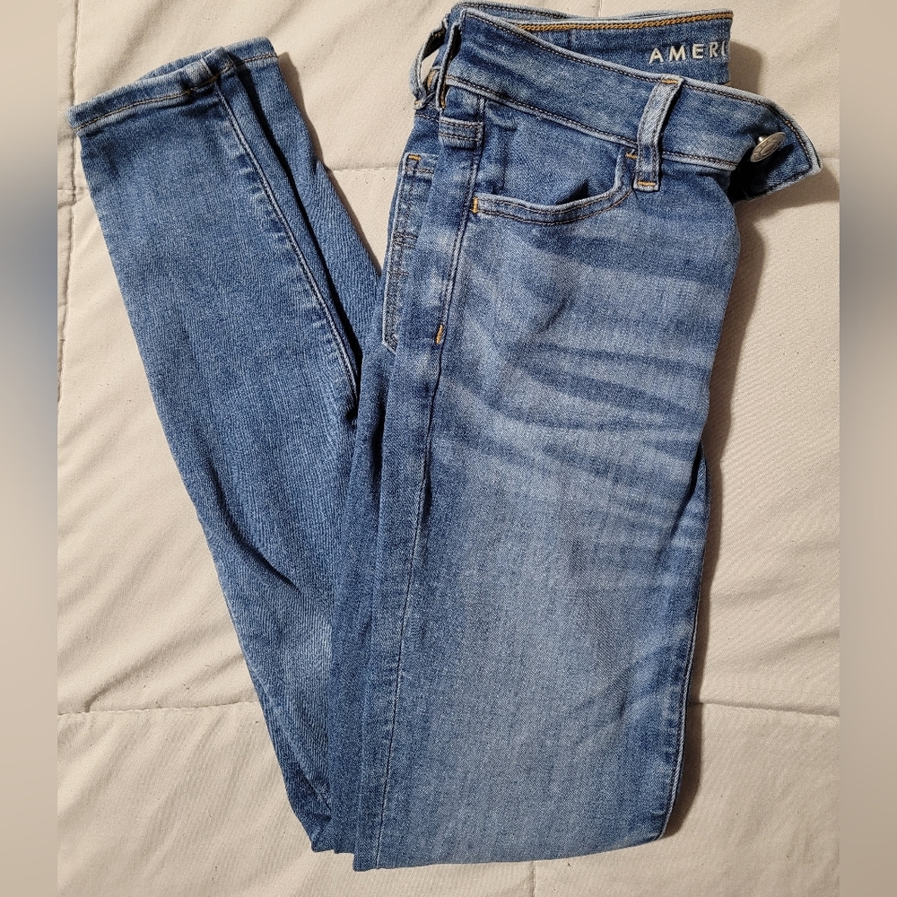 American Eagle Size 0 Regular Light Blue